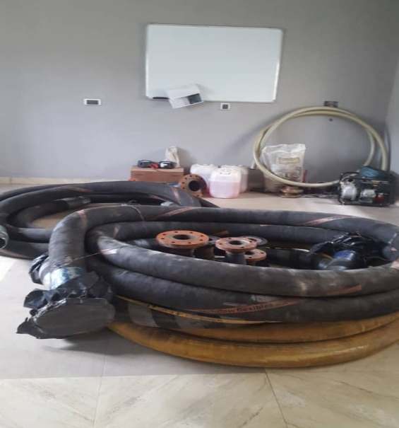 Hoses in storage