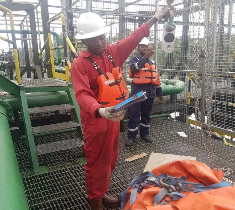 Certification of JB-Crane during SAT